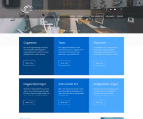 OOgcentrum-Gent.be(Uw Oogkliniek in Gent) Screenshot