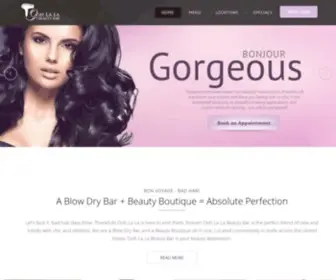 OOhlalabeautybar.com(Ooh La La Beauty Bar) Screenshot