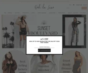 OOhlaluxe.net(Ooh La Luxe) Screenshot