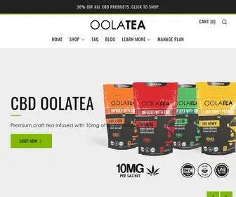 OOlatea.com(CBD Teas) Screenshot