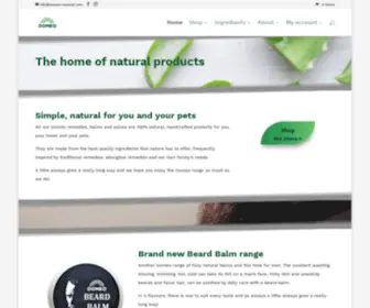 OOmeo-Natural.com(Oomeo balms and salves) Screenshot