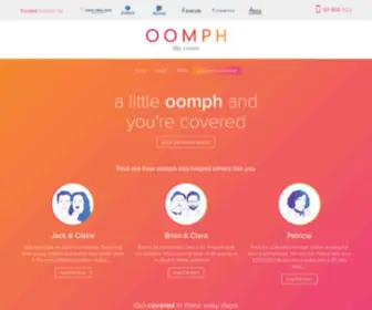 OOMPH.ie(Life Insurance and Mortgage Protection Cover) Screenshot