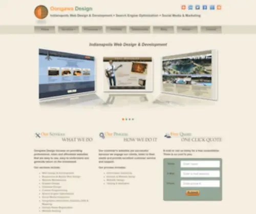 OOngawa.com(Oongawa Design) Screenshot