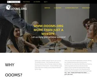 OOOMS.org(Free Classifieds Ads) Screenshot