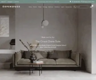 OOpenspace.com(Furniture Store Perth) Screenshot