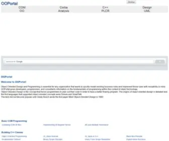 OOportal.com(And Object Modeling)) Screenshot