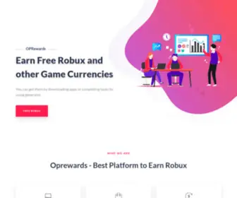 OOprewards.com(Earn Free Robux Codes) Screenshot