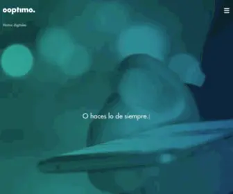 OOptimo.com(OOPTIMO ®) Screenshot