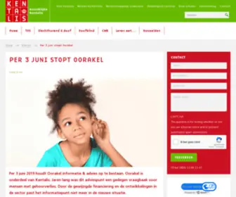 OOrakel.nl(Per 3 juni 2019 houdt Oorakel informatie & advies op te bestaan. Oorakel) Screenshot