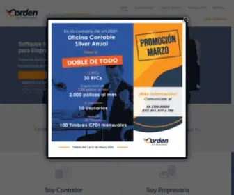 OOrden.com(Inicio) Screenshot