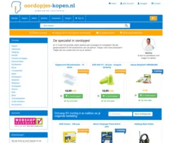 OOrdopjes-Kopen.nl(Goedkope oordopjes kopen) Screenshot