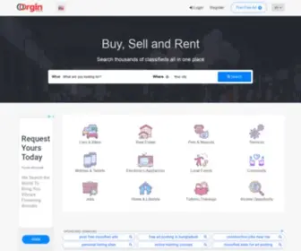 OOrgin.com(Online advertising sites in india) Screenshot