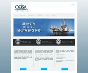 OOsa.com(Offshore Oil Scouts Association) Screenshot