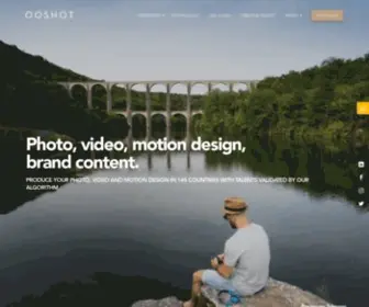 OOshot.com(Des photographes) Screenshot