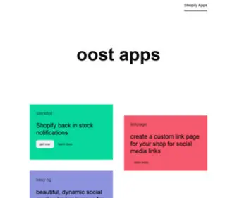 OOstapps.com(Oost apps) Screenshot