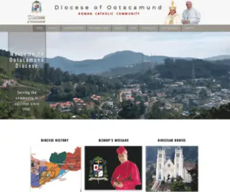 OOtydiocese.org(Ooty Diocese) Screenshot