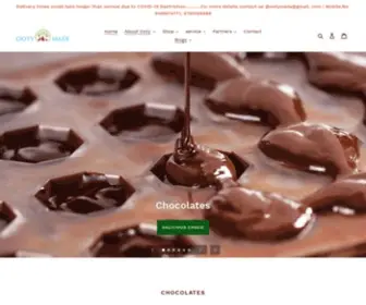 OOtymade.com(Ooty Homemade Chocolates) Screenshot