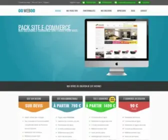 OOweboo.com(AGENCE WEB à Paris) Screenshot