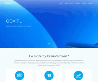 OOX.pl(Usługi internetowe) Screenshot