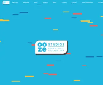 OOzestudios.com.au(Ooze Studios) Screenshot