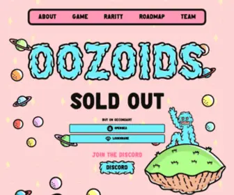 OOzoids.com(Oozoids) Screenshot