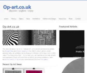 OP-Art.co.uk(This site) Screenshot