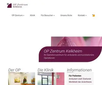 OP-Kelkheim.de(ästhethik) Screenshot