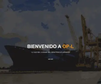 OP-L.com(OP-L "Lo que sea, a donde sea, Nosotros lo llevamos") Screenshot