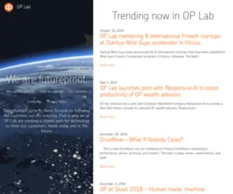 OP-Lab.fi(OP Lab) Screenshot