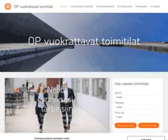 OP-Toimitilat.fi(OP Toimitilat) Screenshot