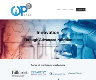 OP2Labs.com(OP2 LABS) Screenshot