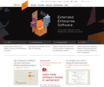 Opacc.ch(Alle Enterprise Anwendungen auf einer gemeinsamen Plattform) Screenshot