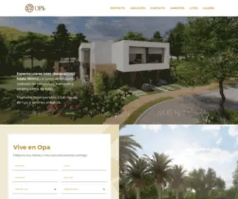 Opacumbaya.com(Un Lugar para Vivir) Screenshot