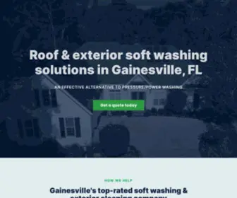 Opal-Industries.com(Soft Washing & Exterior Cleaning Services) Screenshot