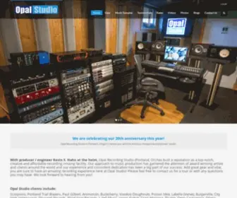 Opal-Studio.com(Opal Recording Studio) Screenshot