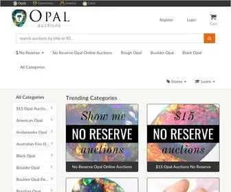 Opalauctions.com(Opal Auctions) Screenshot