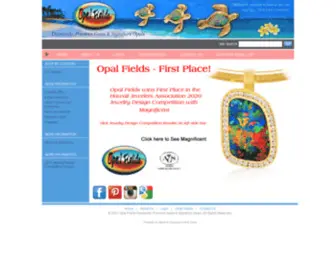 Opalfields.com(Opal Fields Diamonds) Screenshot