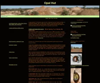 Opalhut.com.au(Opal Hut Yowah Nut Boulder Opals) Screenshot