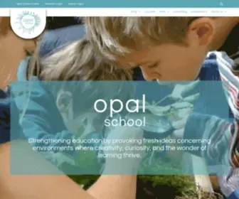 Opalschool.org(Opal School Online) Screenshot