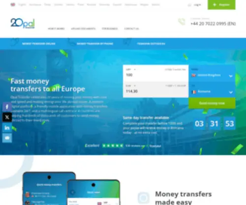 Opaltransfer.com(Opaltransfer) Screenshot