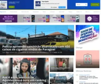 Opantaneiro.com.br(Jornal O Pantaneiro online) Screenshot