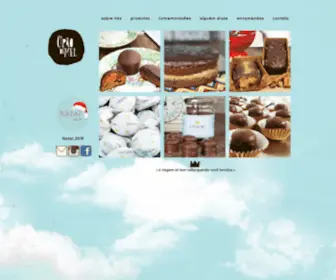 Opaodemel.com.br(O Pão de mel) Screenshot