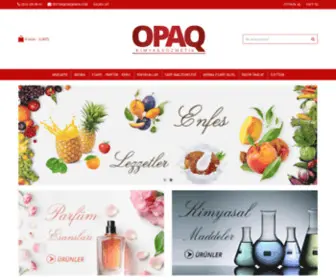 OpaqKimya.com(OPAQ KİMYA KOZMETİK) Screenshot