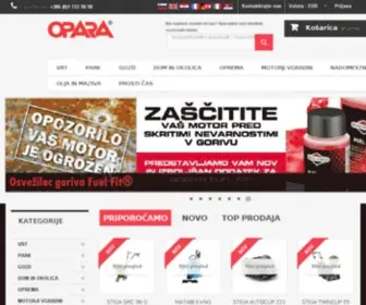 Opara.si(Spletna trgovina Opara) Screenshot