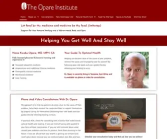 Opare.net(Atlanta Natural Integrative Medicine) Screenshot