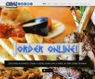Oparowlett.com(Our restaurant) Screenshot