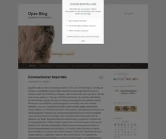 Opas-Blog.de(Opas Blog) Screenshot