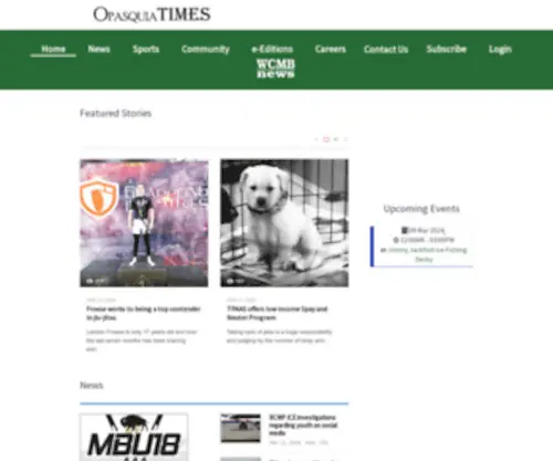 Opasquiatimes.com(Opasquia Times) Screenshot