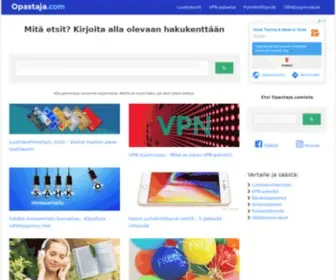 Opastaja.com(Vertaile) Screenshot