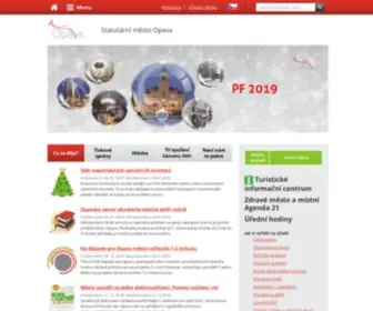 Opava.cz(Hlavní stránka) Screenshot